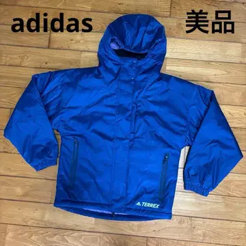 새상품급 adidas TERREX 후드 부착 패딩 자켓 네이비 S사이즈
