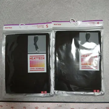 [ 새상품, 미사용 ] 유니클로 HEATTECH 블랙 레깅스 S