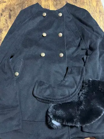 axes femme 3WAY 옷깃 케이프 코트