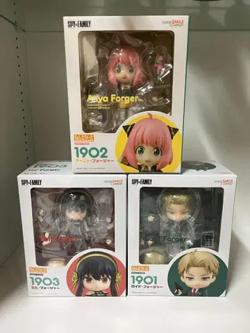 스파이 패밀리 넨도로이드 3체 세트