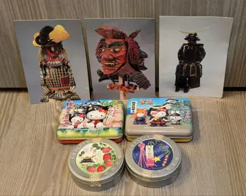 다테 마사무네 헬로키티 루피시아 센다이 한정판 캔 세트