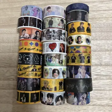 BTS 마스킹 테이프 묶음 판매