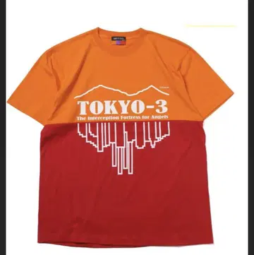 RADIO EVA TOKYO-3 2Tone T-Shirt L