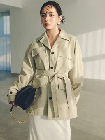 어뉴언스 밀리터리 오버 자켓