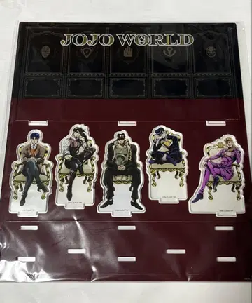 죠죠의 기묘한 모험 JOJOWORLD 아크릴 디오라마 아크릴 스탠드