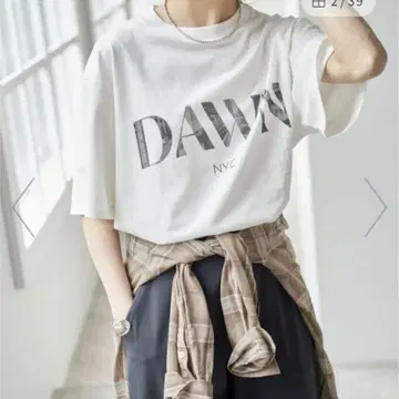 Spick&Span 스픽 앤 스팬 로고 사진 빅 TEE