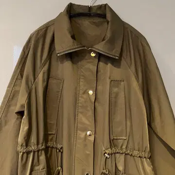 올리브 롱 트렌치코트 바니스뉴욕