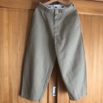 Dickies 비샵 별주 와이드 치노 슬랙스 베이지 S