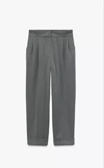 [ ZARA ] 롤업 밑단 사양 다트 팬츠