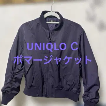 UNIQLO 봄버 자켓 퍼플 M