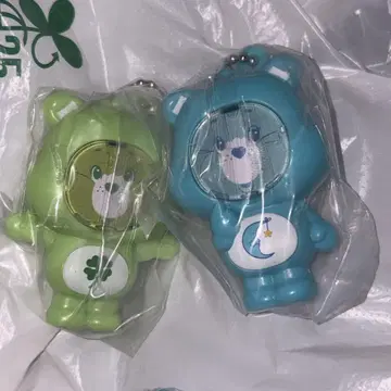 케어베어 사진 프레임 마스코트 2개 세트