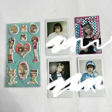 센리츠 카나노 폴라로이드 초기 굿즈