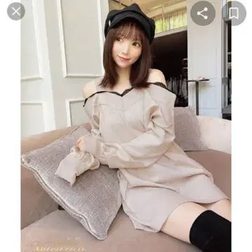 michellMacaron 오프숄더 원피스