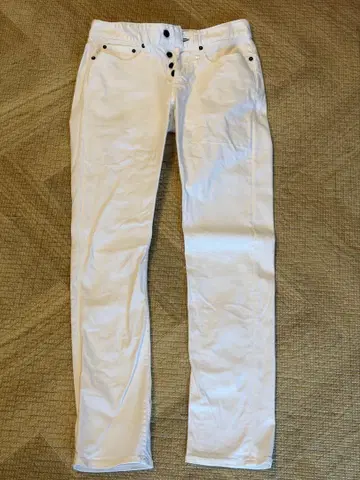 새상품급 덴함 DENHAM 화이트 데님 RAZOR SLIM FIT W29