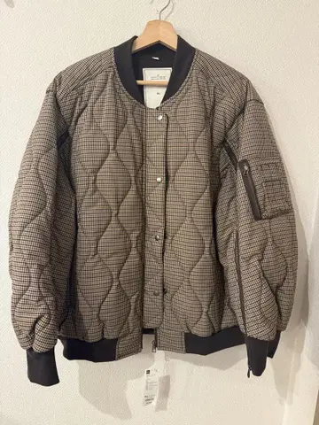 GU rokh 퀼팅 블루종 3XL 로쿠 MA-1