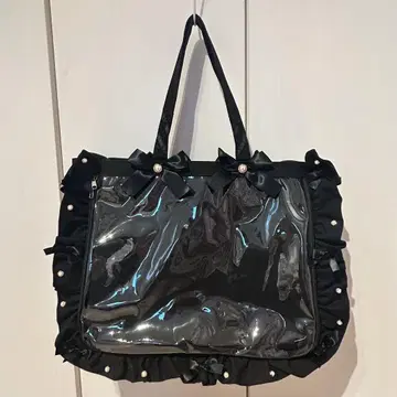 자카마트 A3 이타백 프릴 디자인 블랙