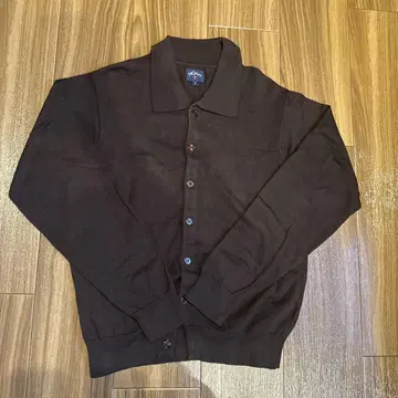 NOAH NYC Buttou-up Cardigan 23SS BROWN S