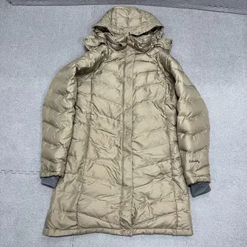 369 카벨라 구스 다운 후디드 롱 코트