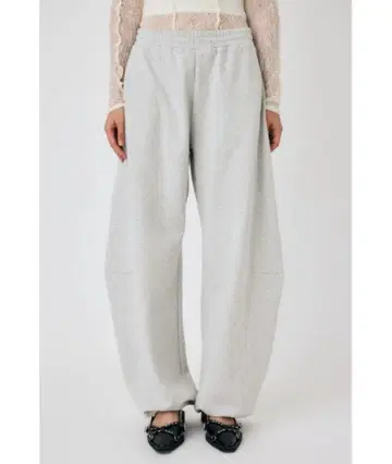 MOUSSY CURVE LINE 스웨트 팬츠 S