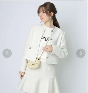 스프링 크롭 자켓