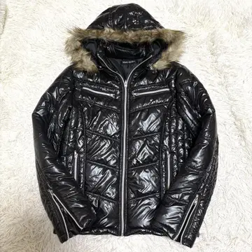 퍼 다운 시크 스타일 y2k 페어리 그런지 펑크 갸루 남자 헤이세이 광택