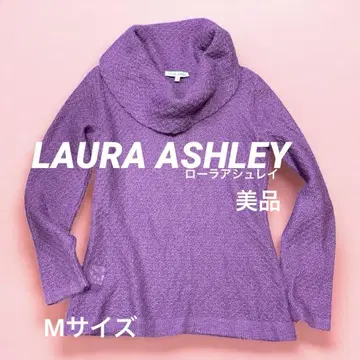로라 애슐리 LAURA ASHLEY 퍼플 컬러 스웨터 M 사이즈 새상품급