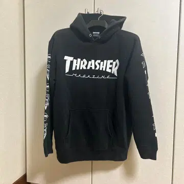 THRASHER 블랙 후드티 XL