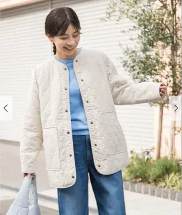 택 포함 새상품 카포크 퀼트 미들 자켓 어반 리서치 도어스