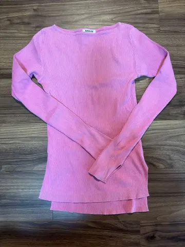 AURALEE Ronherman 별주 기가 보트넥