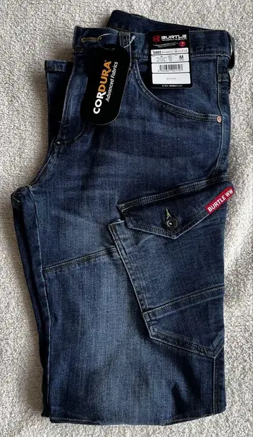 새상품 BURTLE 5002 CORDURA 카고 팬츠 M 인디고