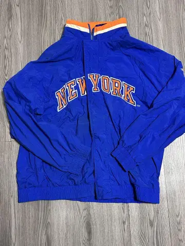 빈티지 NBA 뉴욕 닉스 나일론 자켓