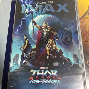 IMAX 마블 영화 A3 포스터 4세트