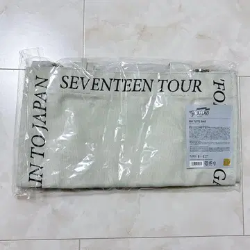 SEVENTEEN 세부치 follow again 빅 토트백 미사용