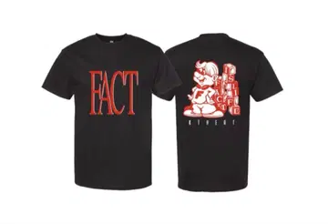 FACT OZWORKS 티셔츠 XL 블랙