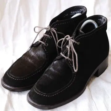 발리 스웨이드 송치 콤비 숏부츠 FAIVRE 3