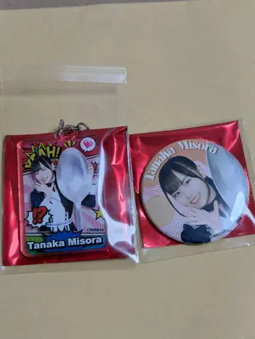 다나카 미쿠 nmb48 아크릴 키링 캔뱃지