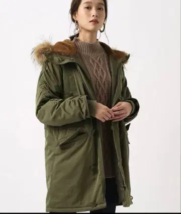 AZUL 모즈 코트 카키