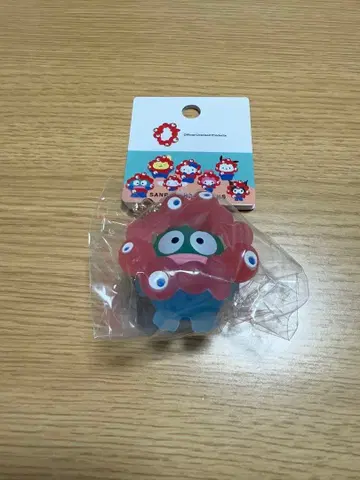 산리오 미야쿠미야쿠 입체 마스코트 클리어 컬러 키링 한교동