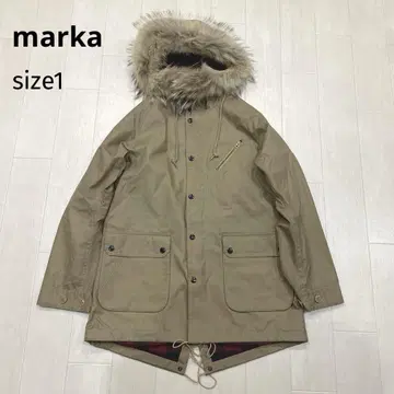marka 마카 오일 가공 밀리터리 자켓 모즈 코트 남성용 1