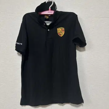 포르쉐 블랙 피케 셔츠 L