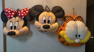 캐릭터 쿠션 세트 미니 미키 가필드