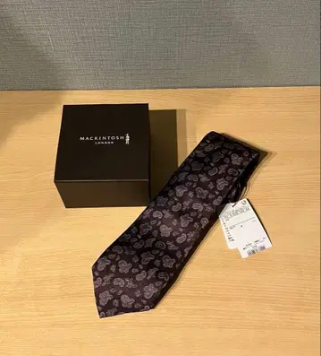 MACKINTOSH LONDON 페이즐리 무늬 넥타이