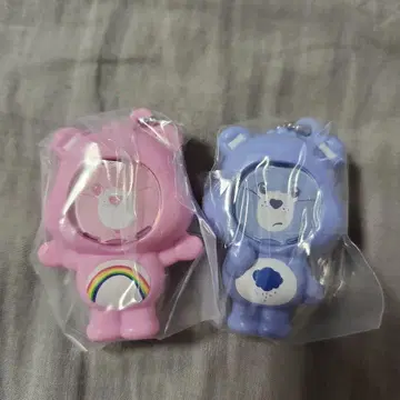 케어베어 CareBear 가챠가챠 키링 2개 세트