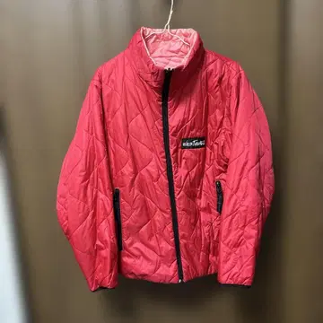 WILD THINGS 레드 나일론 자켓 리버서블