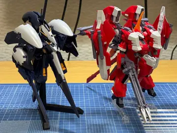 hg 조립 완료 건담 프라모델 2기 세트
