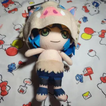 귀멸의 칼날 이노스케 봉제 인형