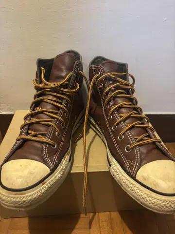 CONVERSE 가죽 하이컷