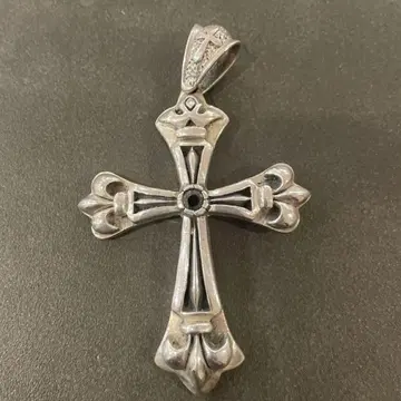 TJ SILVER925 크로스 펜던트 블랙 오닉스 40g