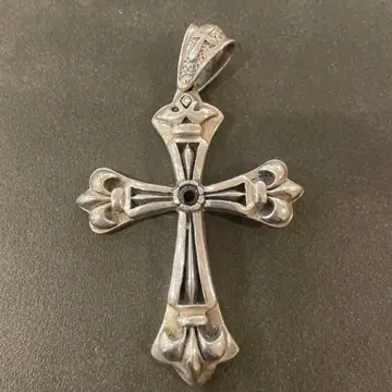 TJ SILVER925 크로스 펜던트 블랙 오닉스 40g