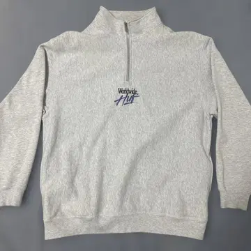 HUF 하프 지퍼 트레이닝복 XL 그레이